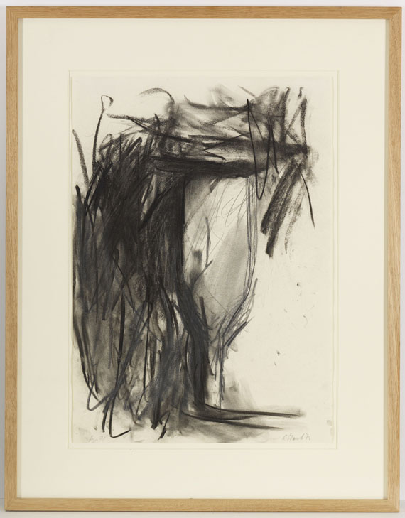 Georg Baselitz - Ohne Titel (Flasche) - Frame image