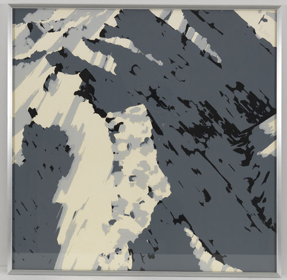 Gerhard Richter - Schweizer Alpen I - Frame image