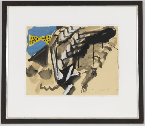 Markus Lüpertz - Ohne Titel - Frame image