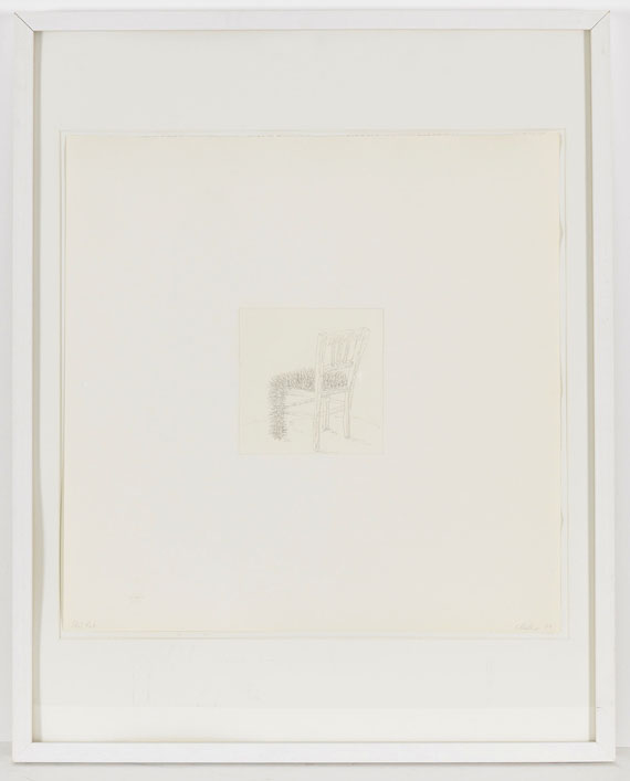Günther Uecker - Stuhl - Frame image