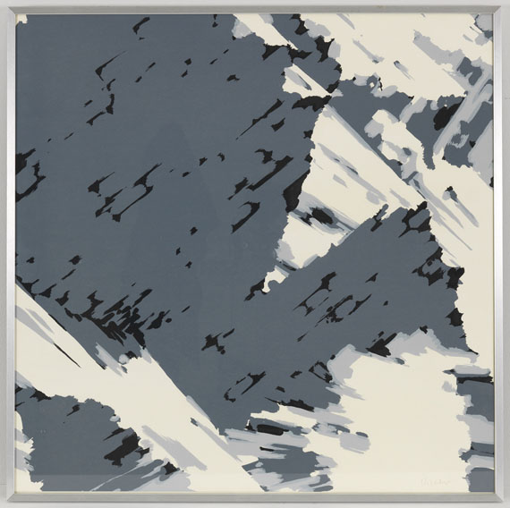 Gerhard Richter - Schweizer Alpen I - Frame image