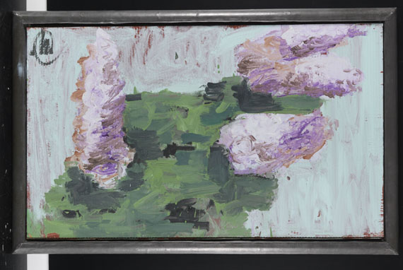 Markus Lüpertz - Flieder - Frame image