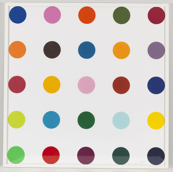 Damien Hirst - Bromobenzotriflouride - Frame image