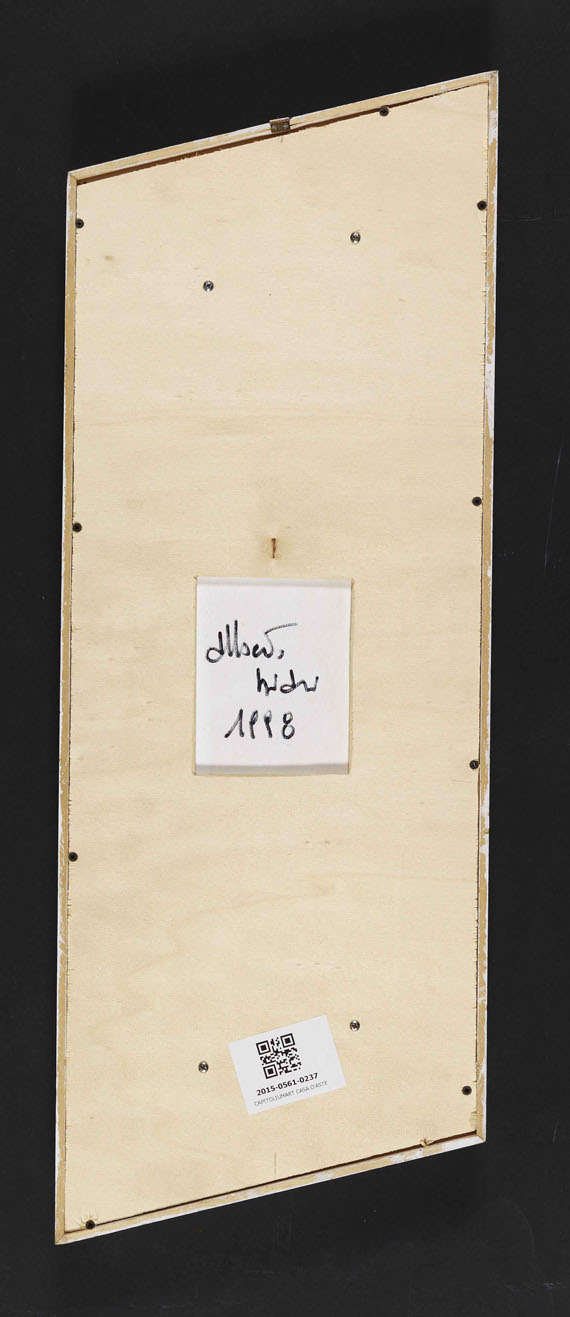 Alberto Biasi - Senza titolo - Back side