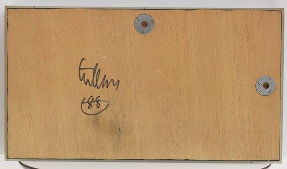 Adolf Luther - Ohne Titel - Back side