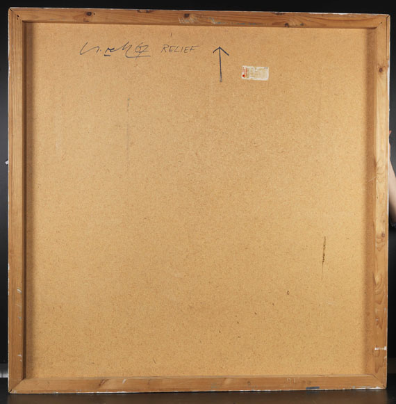 Herbert Oehm - Relief - Back side