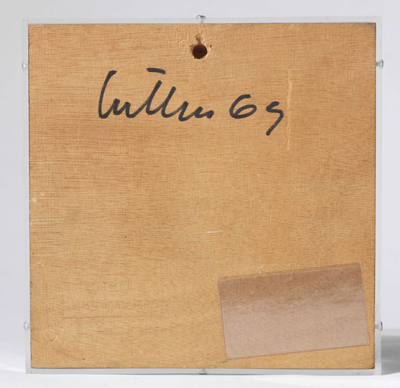 Adolf Luther - Ohne Titel - Back side