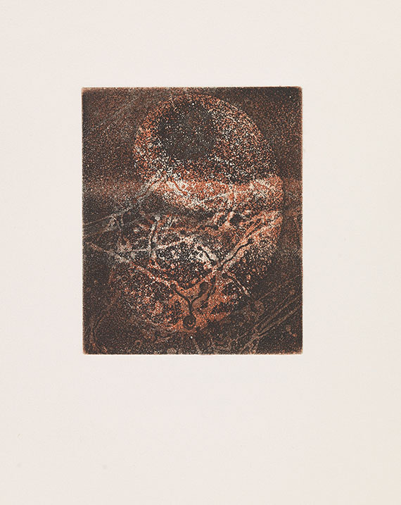 Max Ernst - Friedrich Hölderlin, Poèmes. 1961. - 
