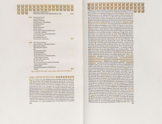 Henry van de Velde - Nietzsche, Friedrich, Also sprach Zarathustra - 