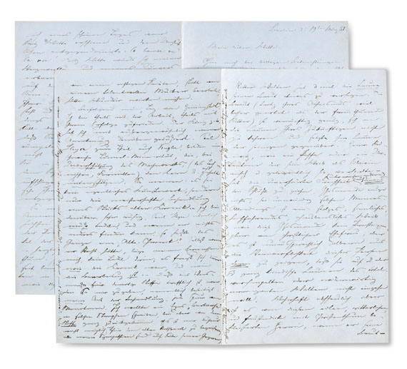 Theodor Fontane - Brief an F. Witte. März 1851 - 
