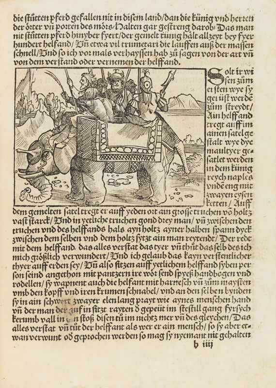 Ludwig de Varthema - Die ritterlich und lobwirdig Rays. Augsburg 1515. - 