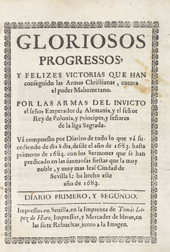 López de Haro, Tomás - Gloriosos Progressos.