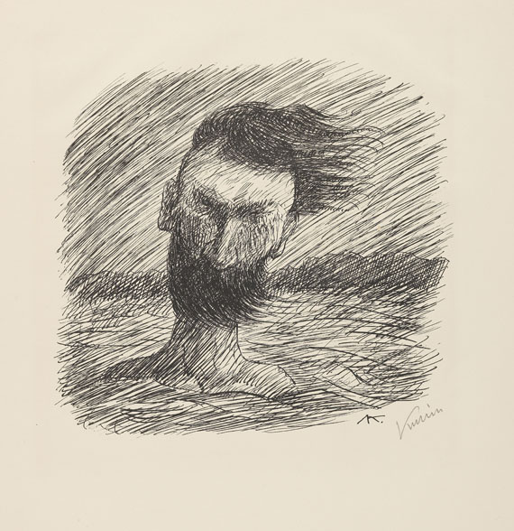 Alfred Kubin - Masken, 12 Lithografien - 
