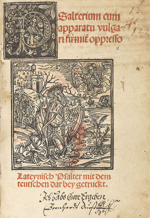 Psalterium - Psalterium. 1513