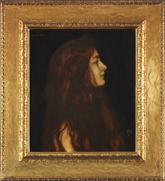 Franz von Stuck - Aschenbrödel - Frame image