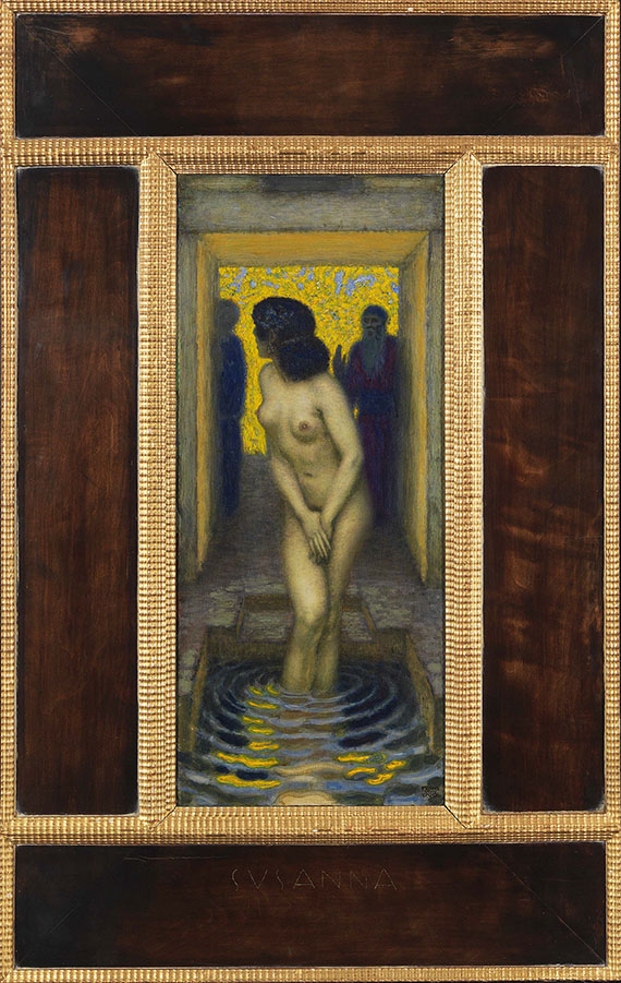 Franz von Stuck - Susanna im Bade - Frame image