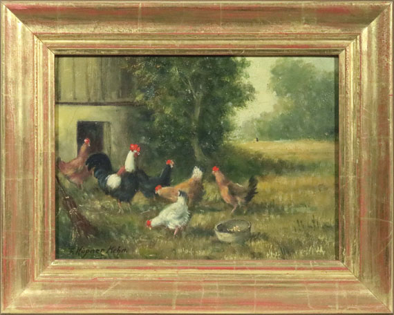 Felix Höpner - Hühnerhof - Frame image