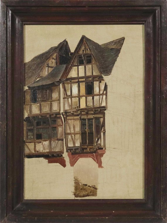  Deutschland - Studie eines Fachwerkhauses - Frame image