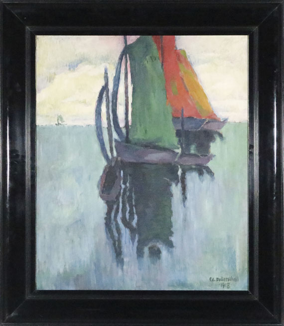 Eduard Dollerschell - Windstille - Frame image
