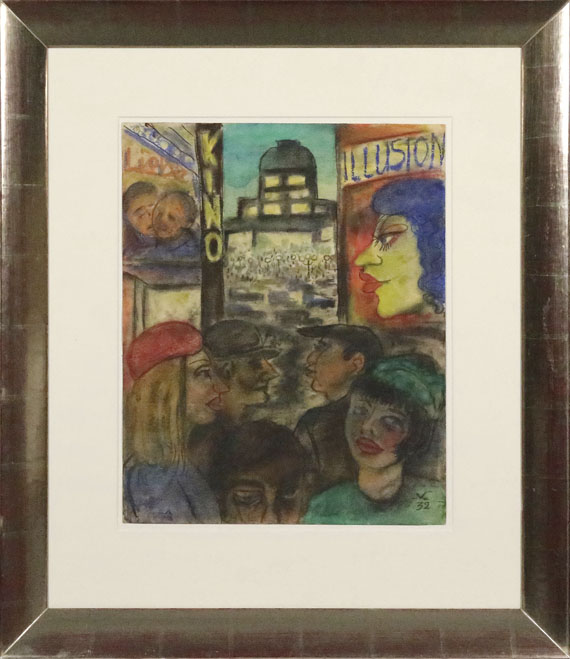 Bruno Voigt - Nebenstraße - Frame image