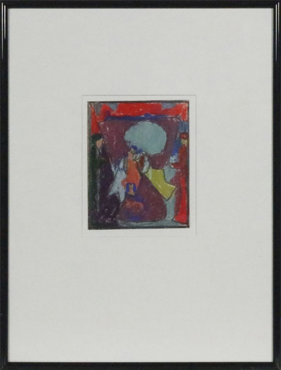 Adolf Hölzel - Ohne Titel - Frame image