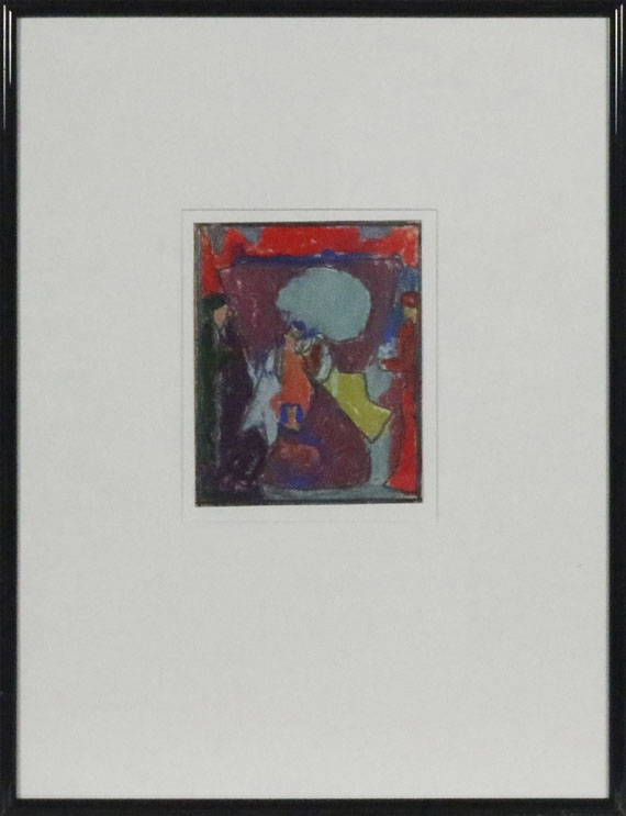 Adolf Hölzel - Figurengruppe - Frame image
