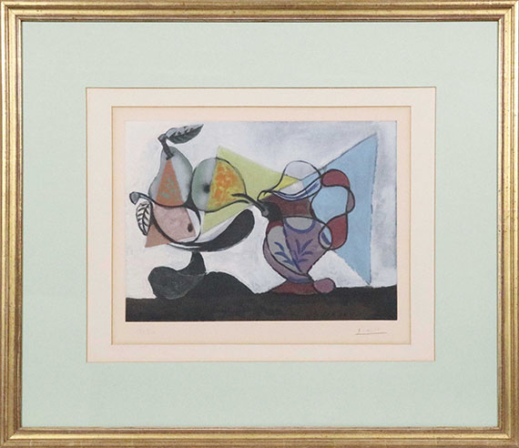 Pablo Picasso - Nature morte aux poires et au pichet (Still Life with Pears and Pitcher) - Frame image