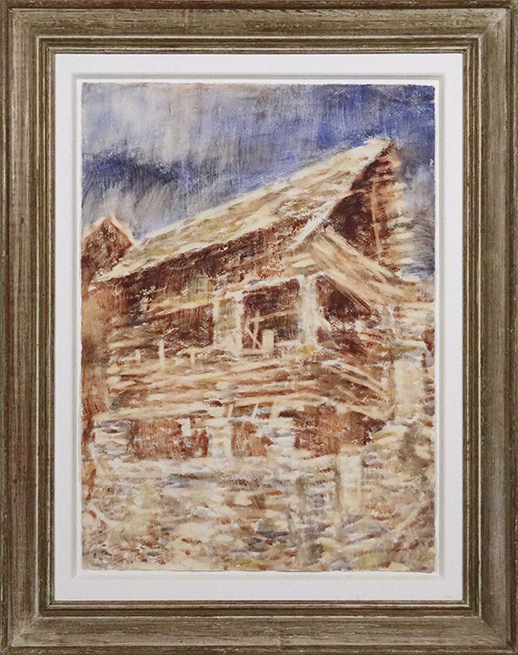 Christian Rohlfs - Haus in Bosco - Frame image