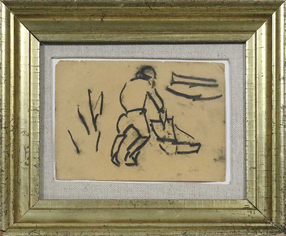 Erich Heckel - Bootsbauer - Frame image