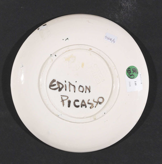 Pablo Picasso - Picador - Back side