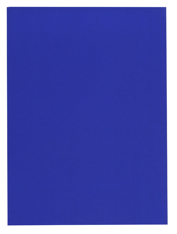 Yves Klein - Monochrome und Feuer - 