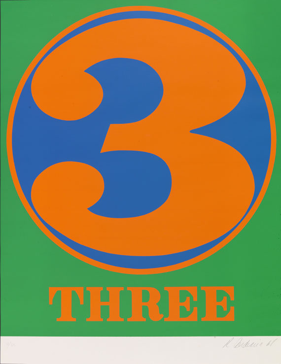Robert Indiana - 10 Bll.: Numbers - 
