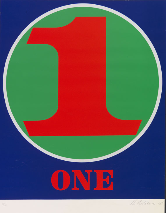 Robert Indiana - 10 Bll.: Numbers - 