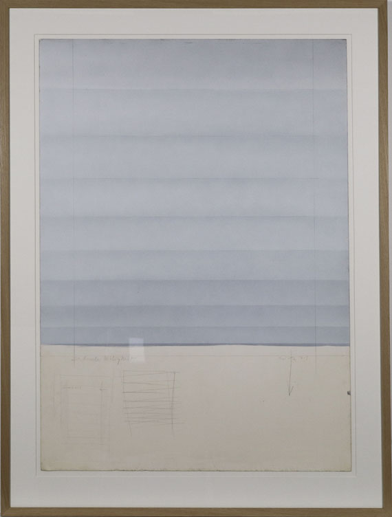 Raimund Girke - Ohne Titel (Sinkende Helligkeit) - Frame image