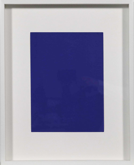 Yves Klein - Monochrome und Feuer - Frame image