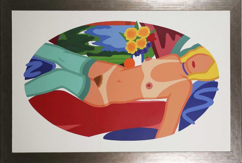 Tom Wesselmann - Beautiful Bedroom Kate - Frame image