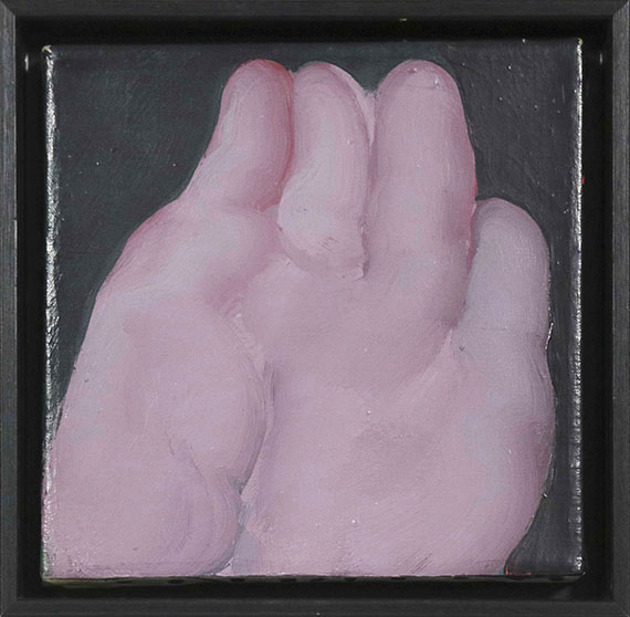 Dieter Krieg - Ohne Titel (Händchen) - Frame image