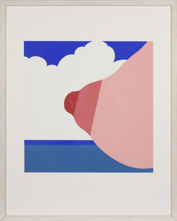 Tom Wesselmann - Seascape (Tit) - Frame image