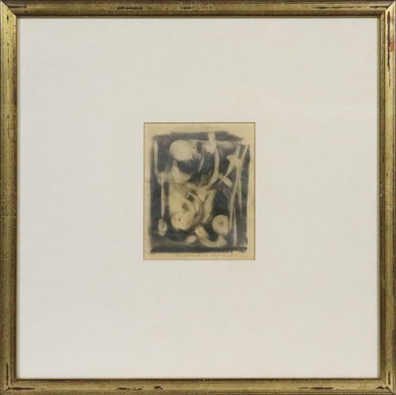 Fritz Winter - Der Samen in der Erde - Frame image