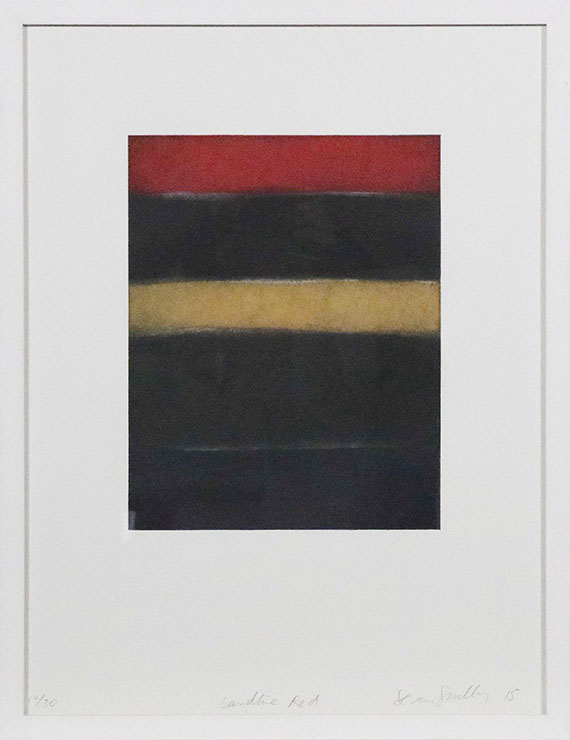 Sean Scully - Landline red - Frame image