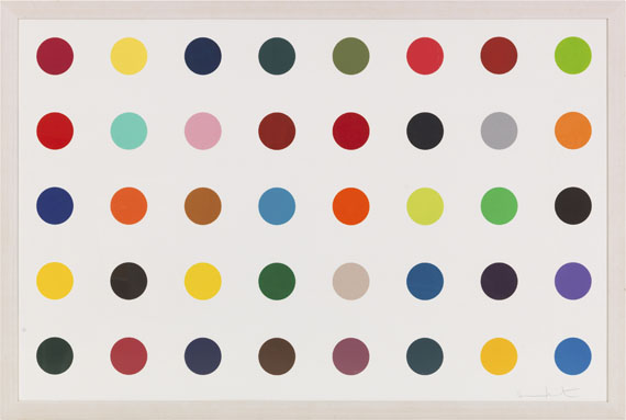 Damien Hirst - Methyl Phenylsulfoxide - Frame image