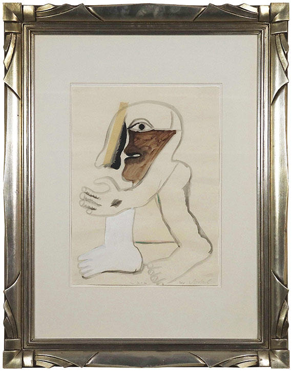 Horst Antes - Ohne Titel - Frame image