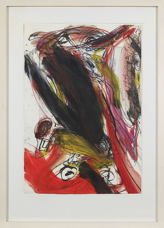 Walter Stöhrer - "Immer das Verlangen, nie Notwendigkeit, keine Flamme, keine Wolke, aber Flügel, Zähne und Klauen" - Frame image