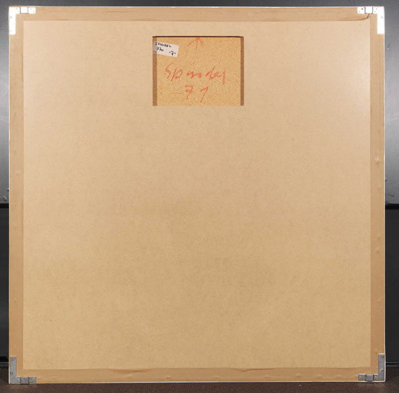Ferdinand Spindel - Ohne Titel - Back side