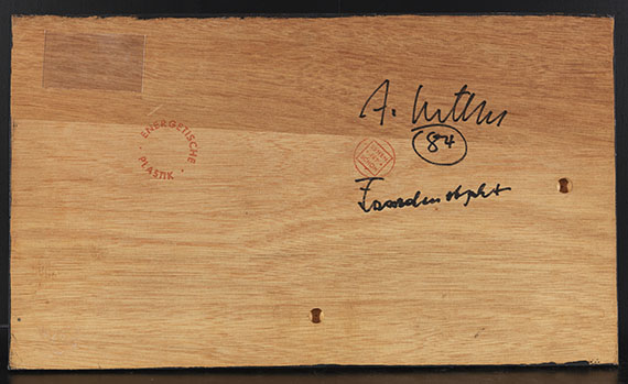 Adolf Luther - Fassadenobjekt - Back side