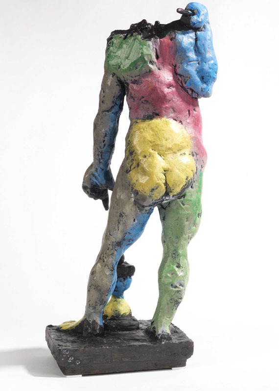 Markus Lüpertz - Hora - Back side