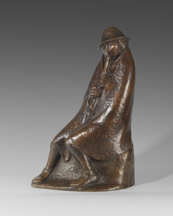 Ernst Barlach - Der Flötenbläser