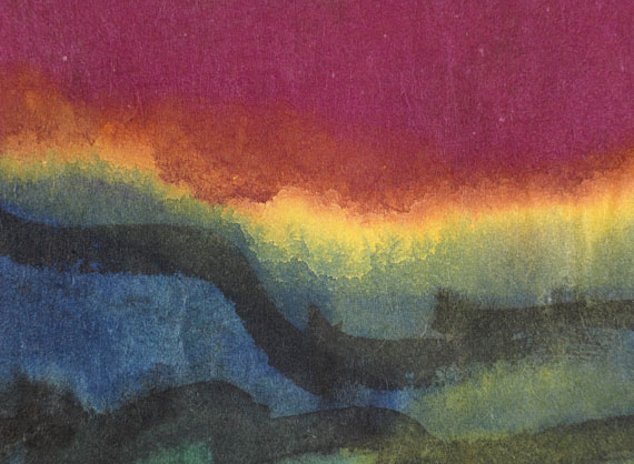 Emil Nolde - Landschaft um Utenwarf (Wiedau-Niederung mit Hof Petersen) - 