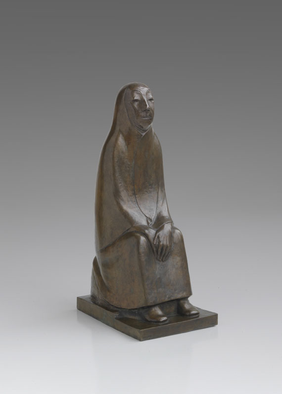 Ernst Barlach - Sitzende Alte - 