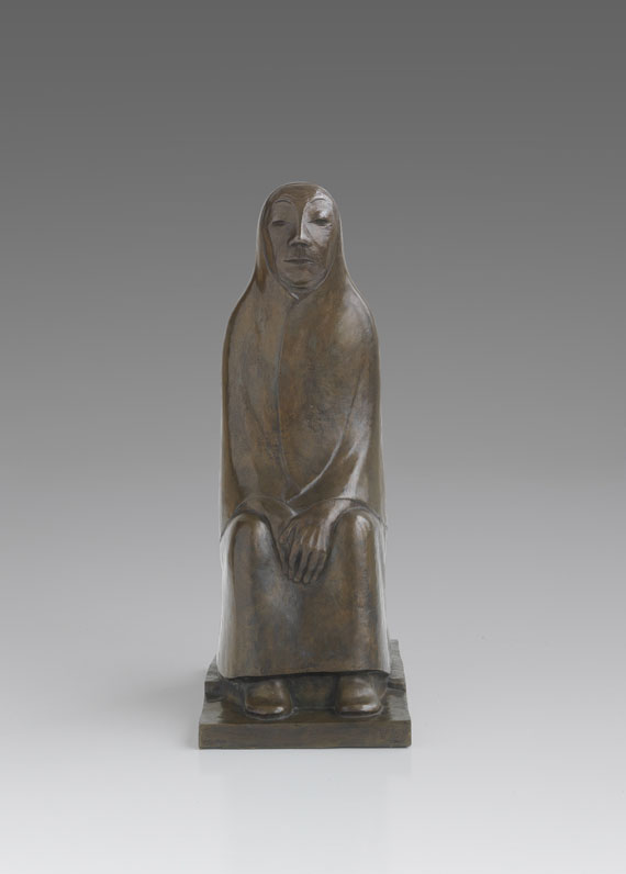 Ernst Barlach - Sitzende Alte - 